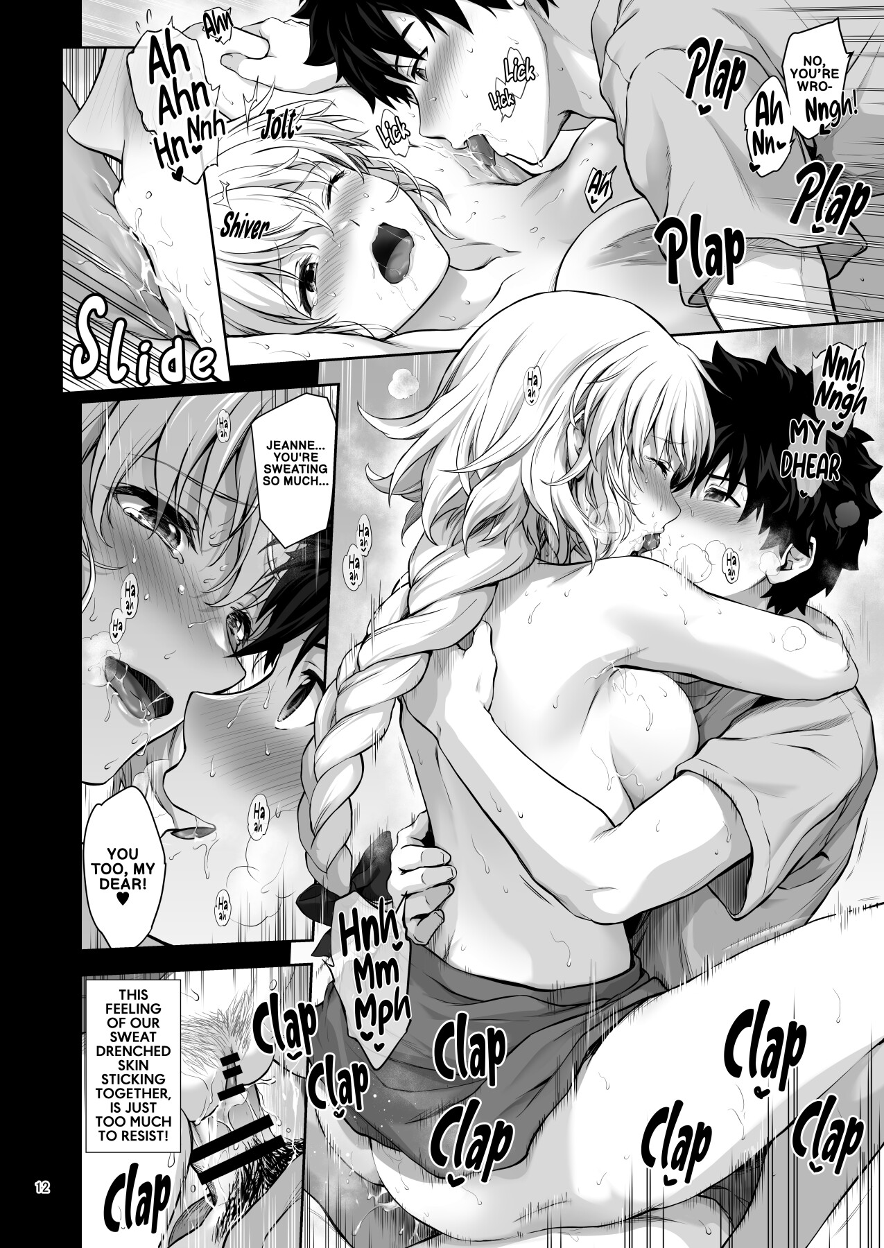 Hentai Manga Comic-On a hot summer day, me and my newlywed wife Jeanne, made love!-Read-13